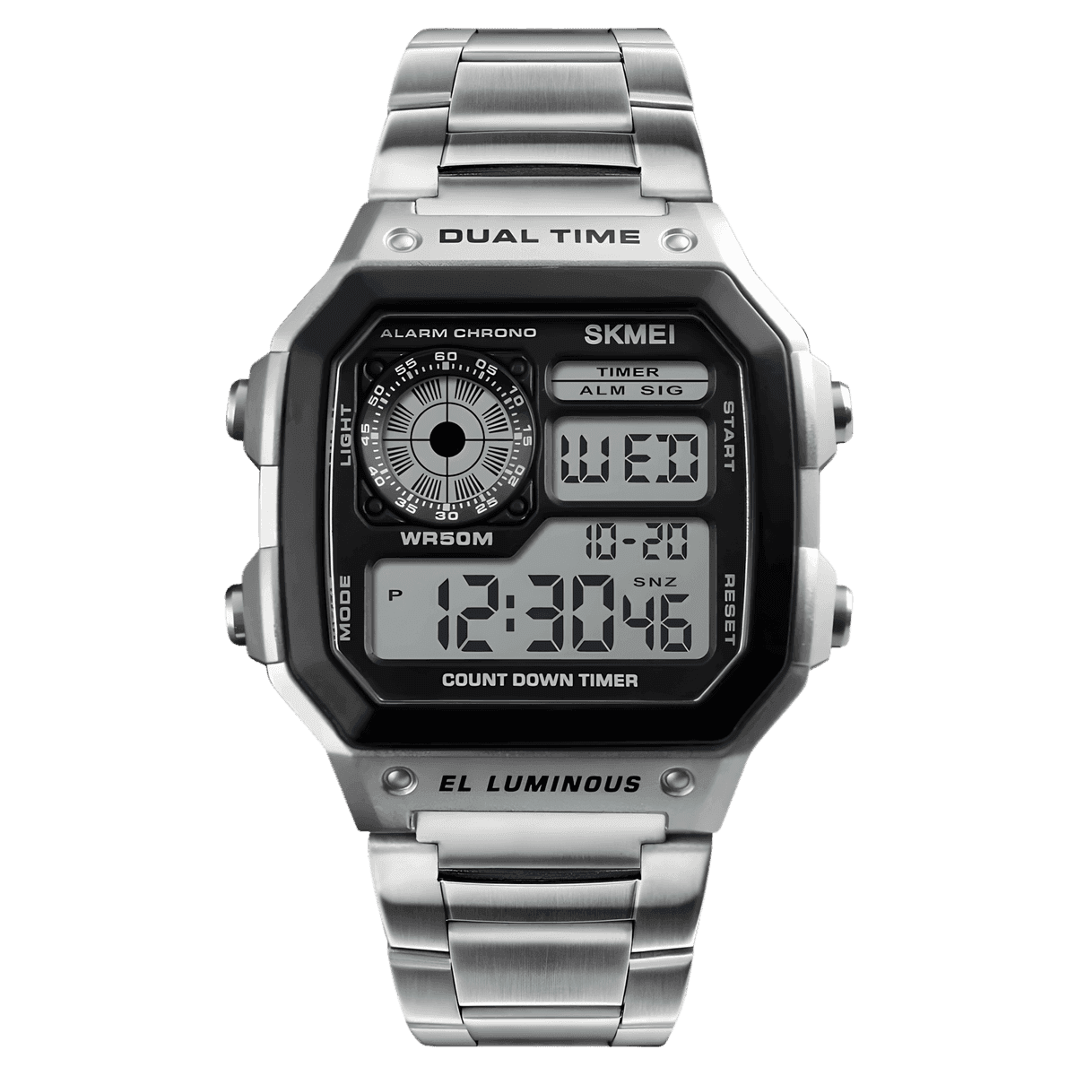 Skmei 1335 Silver — Product Shot