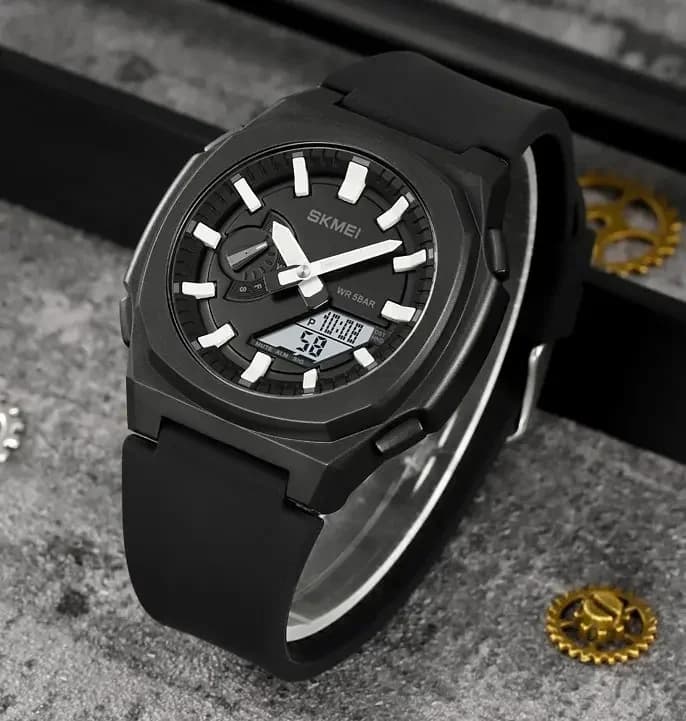 Skmei 2091 Black/White — Lifestyle