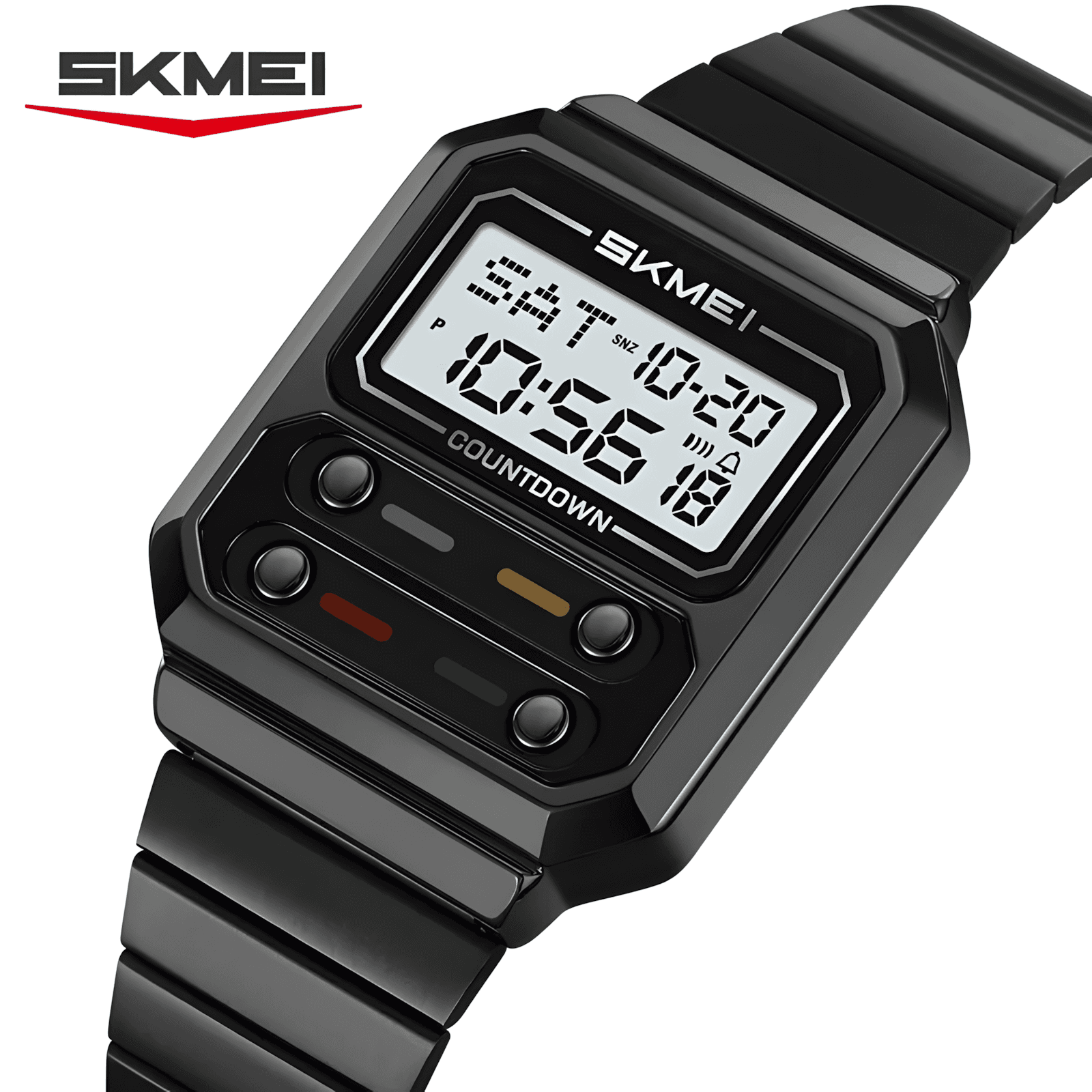 Skmei 2448 Black-White — Close Up