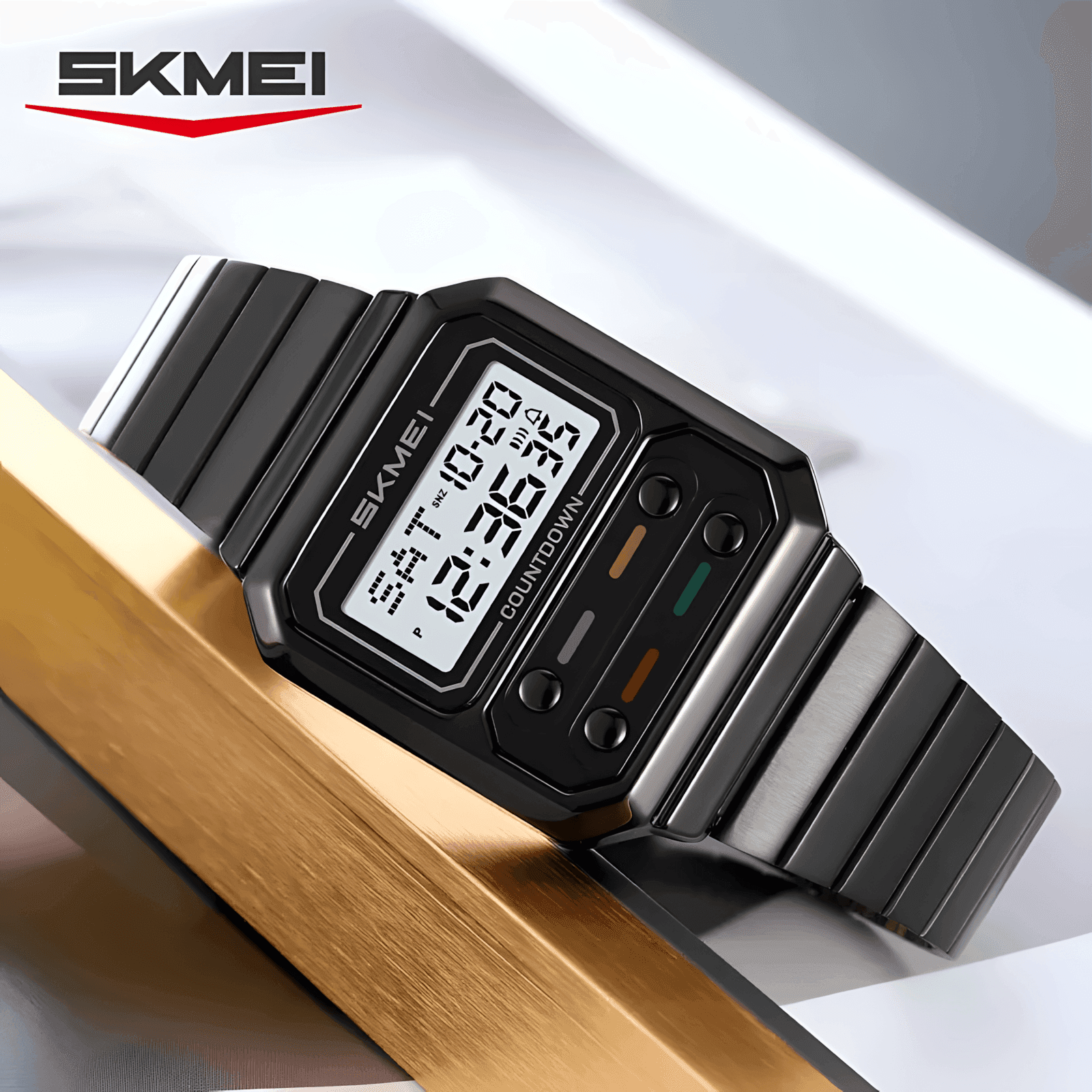 Skmei 2448 Black-White — Lifestyle